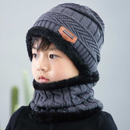 Kit Inverno Infantil Touca Gorro e Cachecol + Brinde