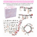 Pulseira Infantil com 64 berloques