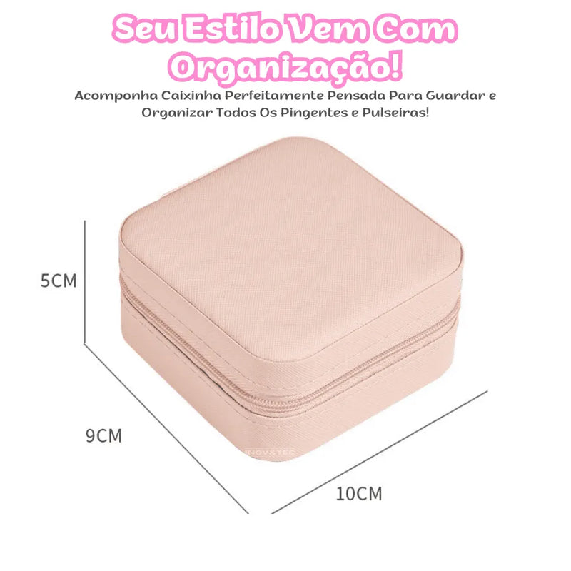 Pulseira Infantil com 64 berloques